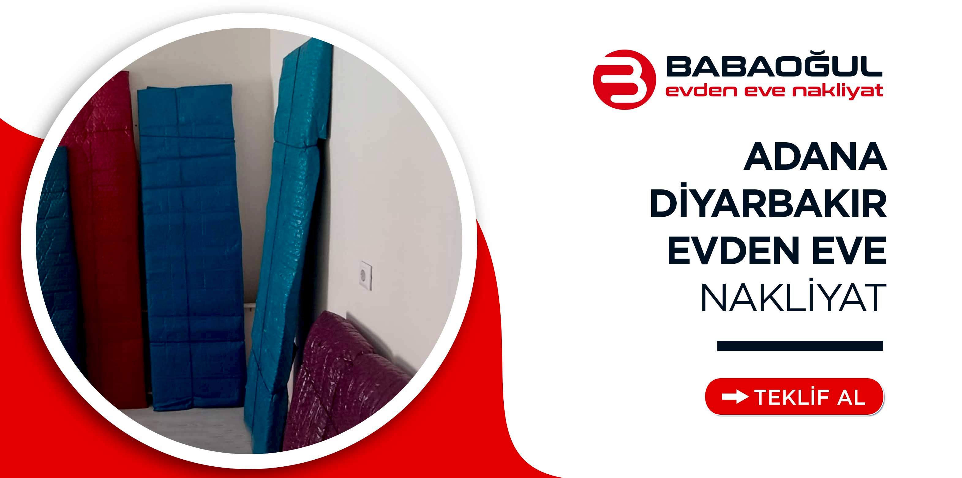Adana Diyarbakır Evden Eve Nakliyat
